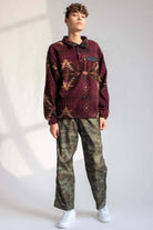 Green Camo Starter Track Pants (sz. XL 14-16)