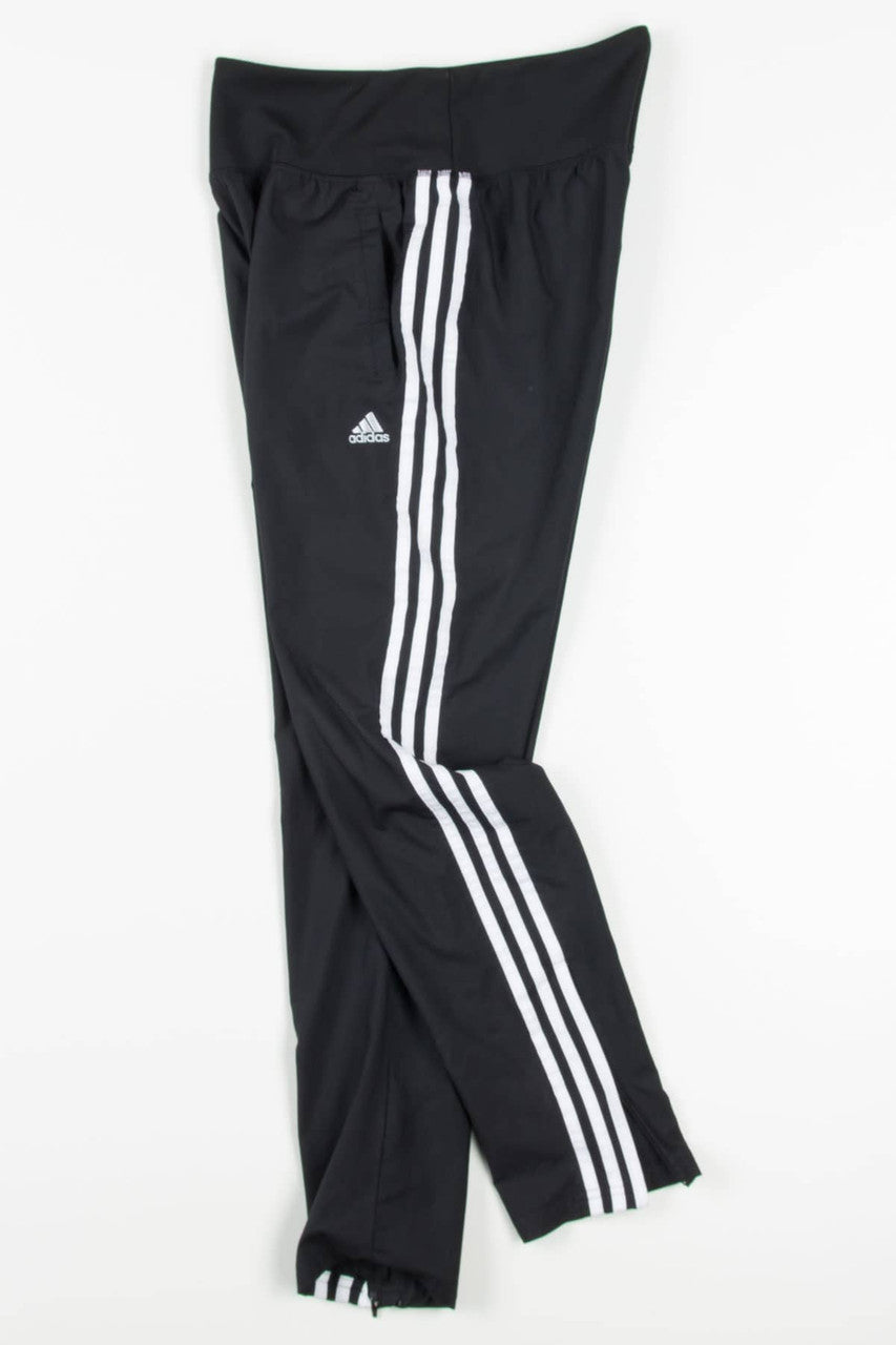 Stretch Waist Adidas 3 Stripe Track Pants (sz. S)
