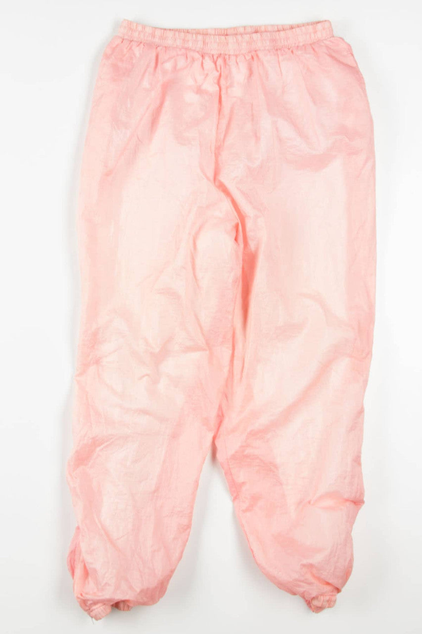 Vintage Peach Windbreaker Pants