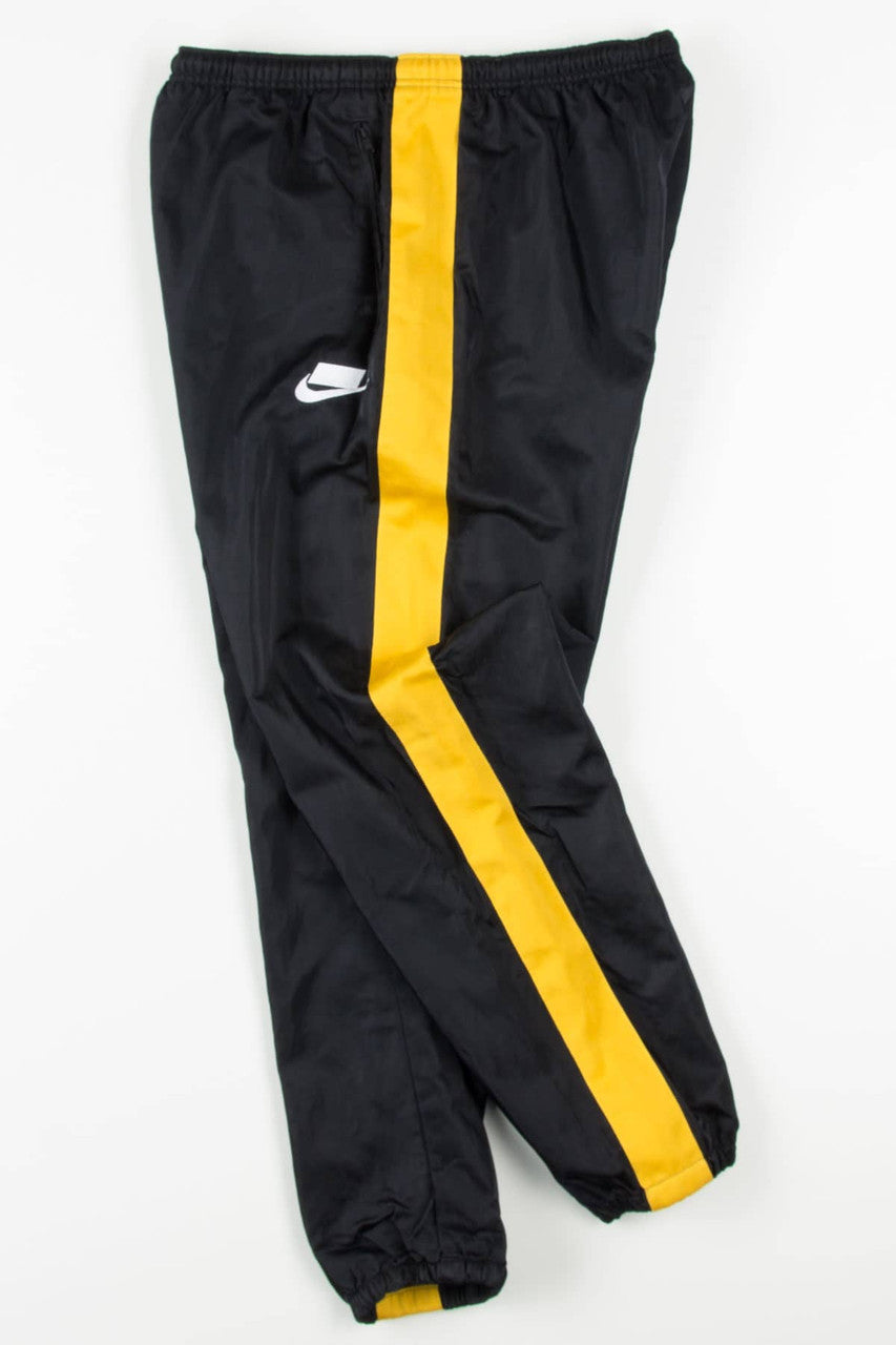 Bootleg Nike Yellow Stripe Track Pant (sz. XL)