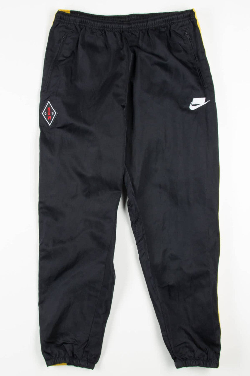 Bootleg Nike Yellow Stripe Track Pant (sz. XL)
