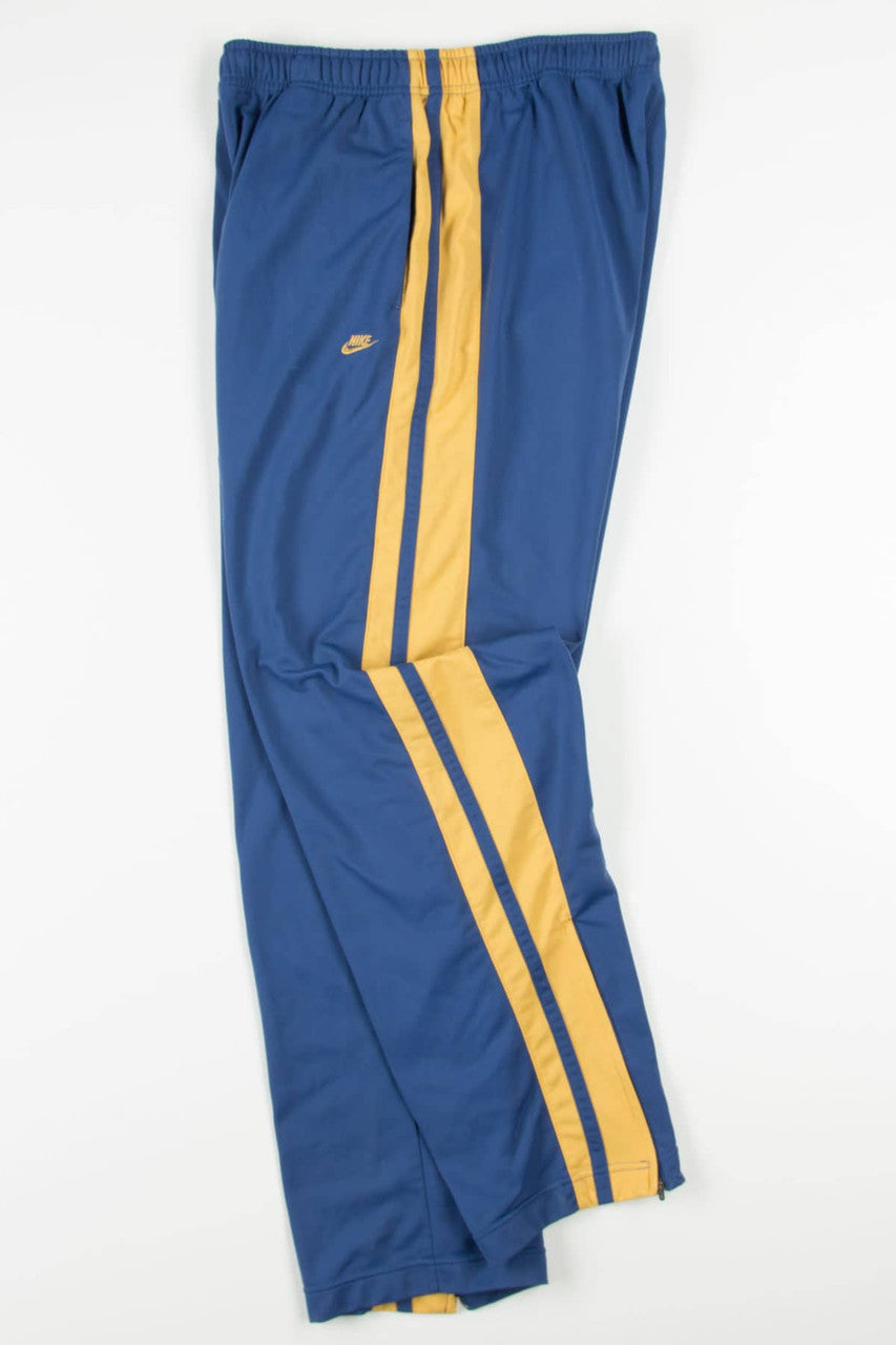Vintage Blue & Yellow Nike Track Pants (sz. XL)