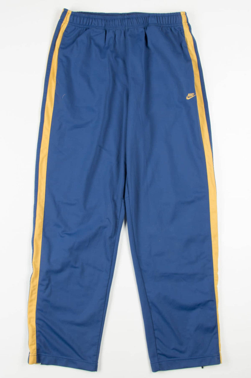 Vintage Blue & Yellow Nike Track Pants (sz. XL)