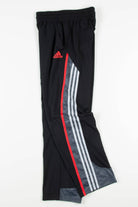 Adidas Grey & Red Stripes Basketball Pants (sz. S)