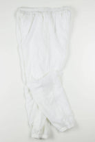 Vintage Adidas White Windbreaker Pants (sz. XXL)