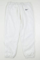 Vintage Adidas White Windbreaker Pants (sz. XXL)