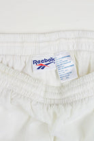 Vintage Adidas White Windbreaker Pants (sz. XXL)