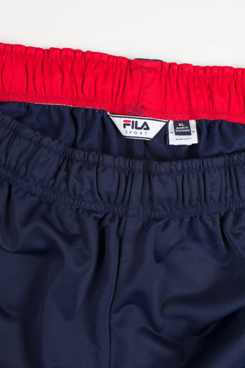 Navy Fila Track Pants (Sz. XL)