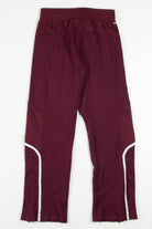 Burgundy Adidas Track Pants (sz. S)