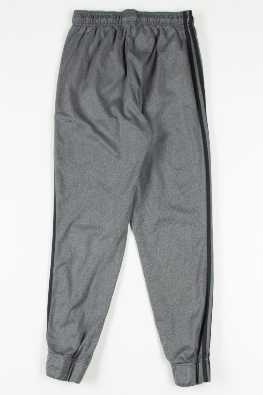 Grey Adidas Striped Joggers (sz. M)