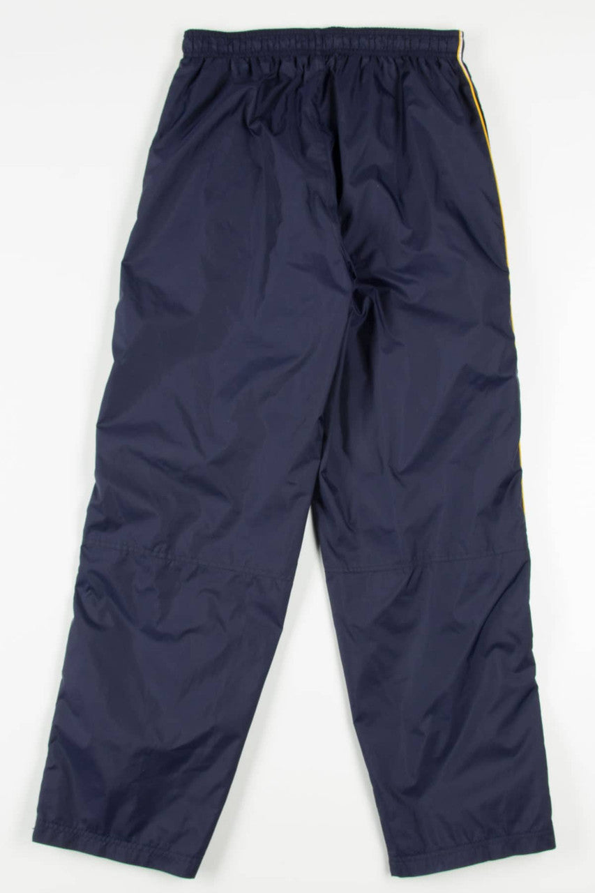 Navy & Gold Wilson Windbreaker Pants (sz. M)