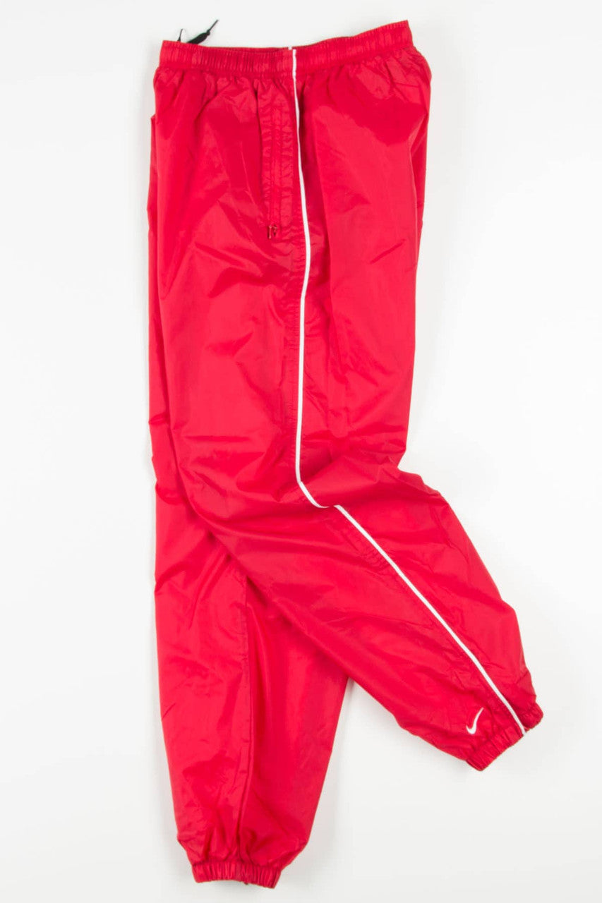 Vintage Red Nike Track Pants (sz. S)