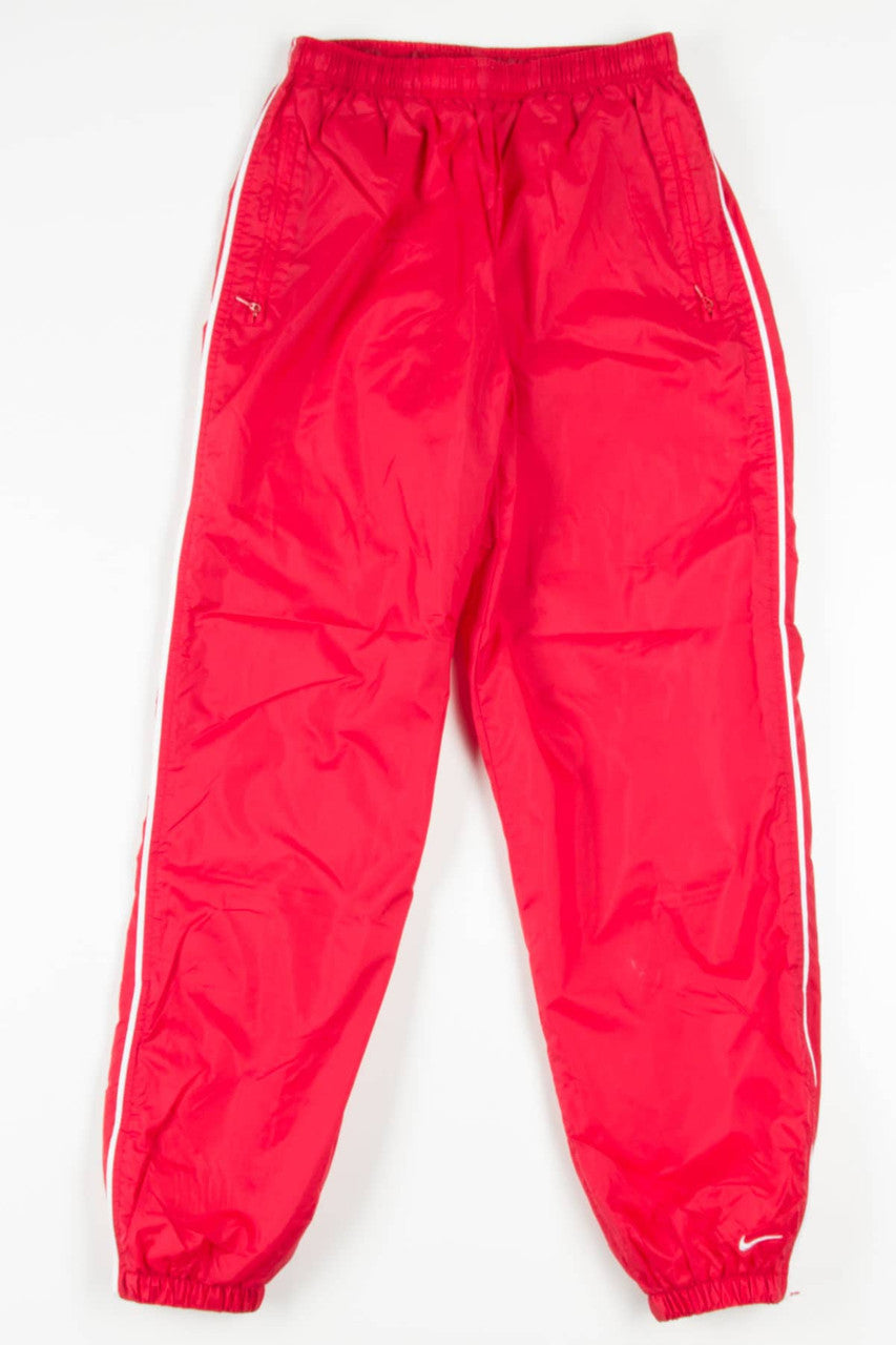 Vintage Red Nike Track Pants (sz. S)