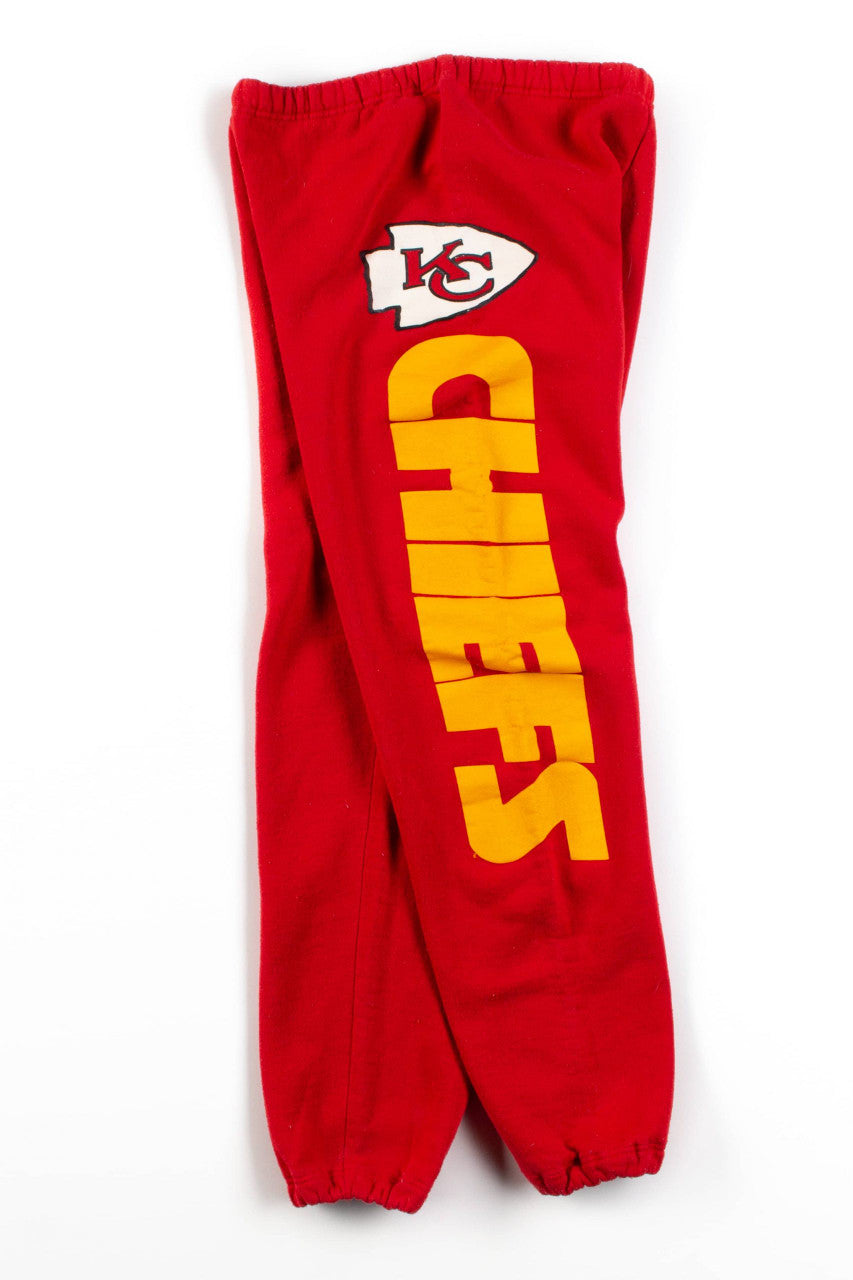 Vintage Kansas City Chiefs Spellout Sweatpants