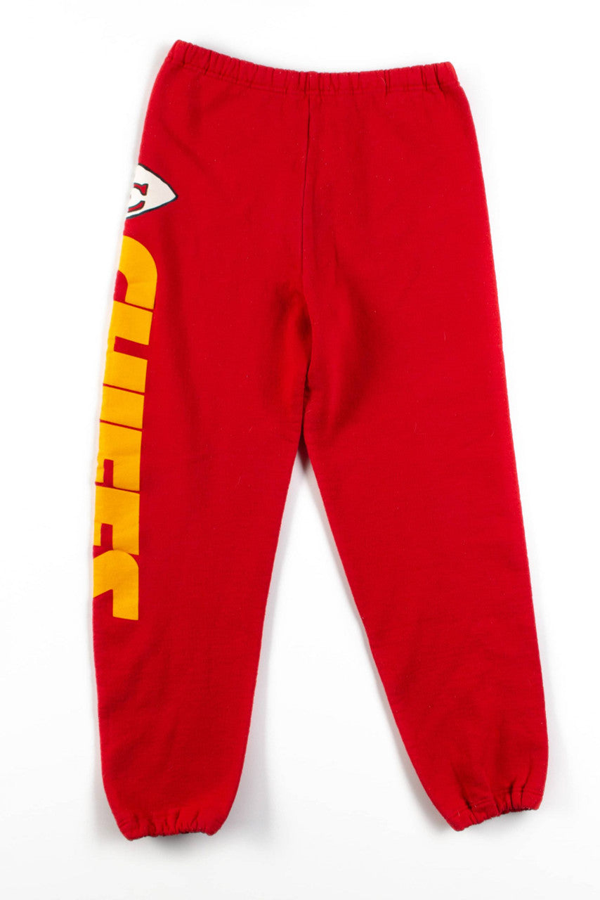 Vintage Kansas City Chiefs Spellout Sweatpants