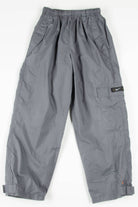 Grey Nike Windbreaker Track Pants (sz. L 14-16)