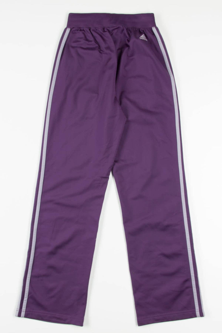 Purple Adidas Track Pants (sz. S)
