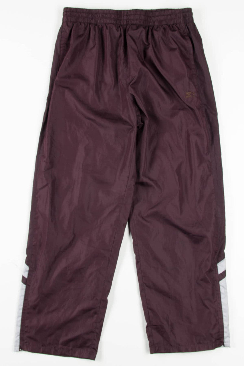 Plum Starter Windbreaker Track Pants (sz. L 36-38)