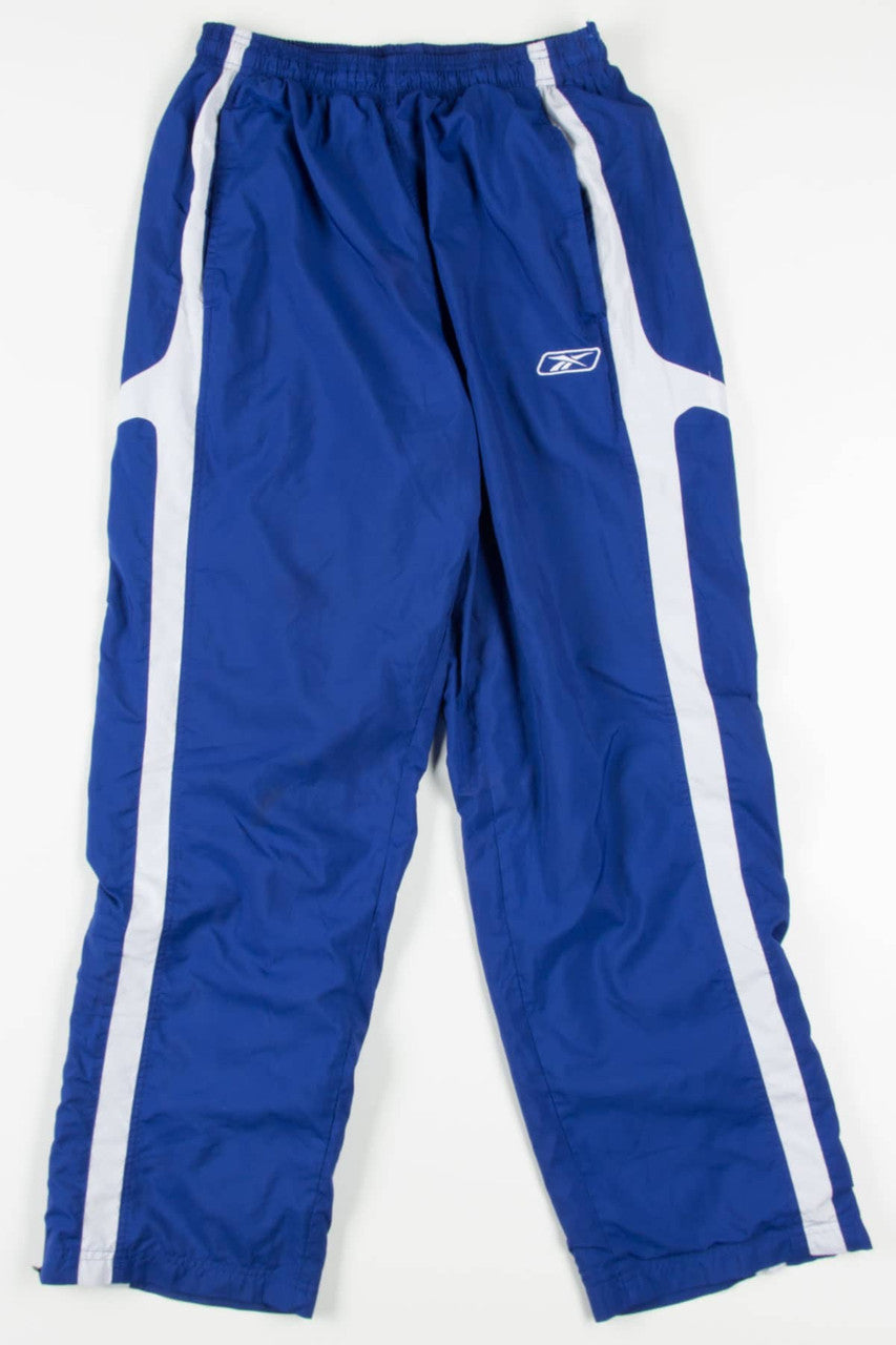 Blue Reebok Windbreaker Track Pants (sz. M)