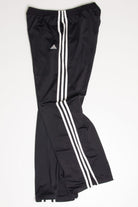 Black 3 Stripes Adidas Track Pant (sz. L)