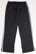 Black 3 Stripes Adidas Track Pant (sz. L)