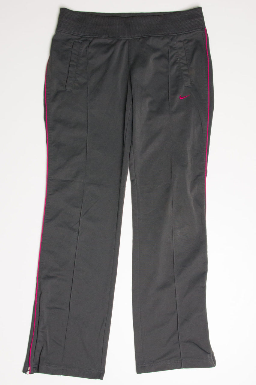 Slate Grey Low Rise Nike Track Pants (sz. M)