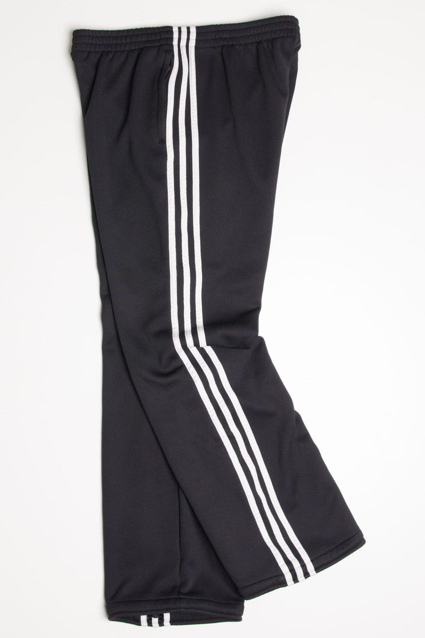 Black Fleece Adidas Track Pants (sz. L)