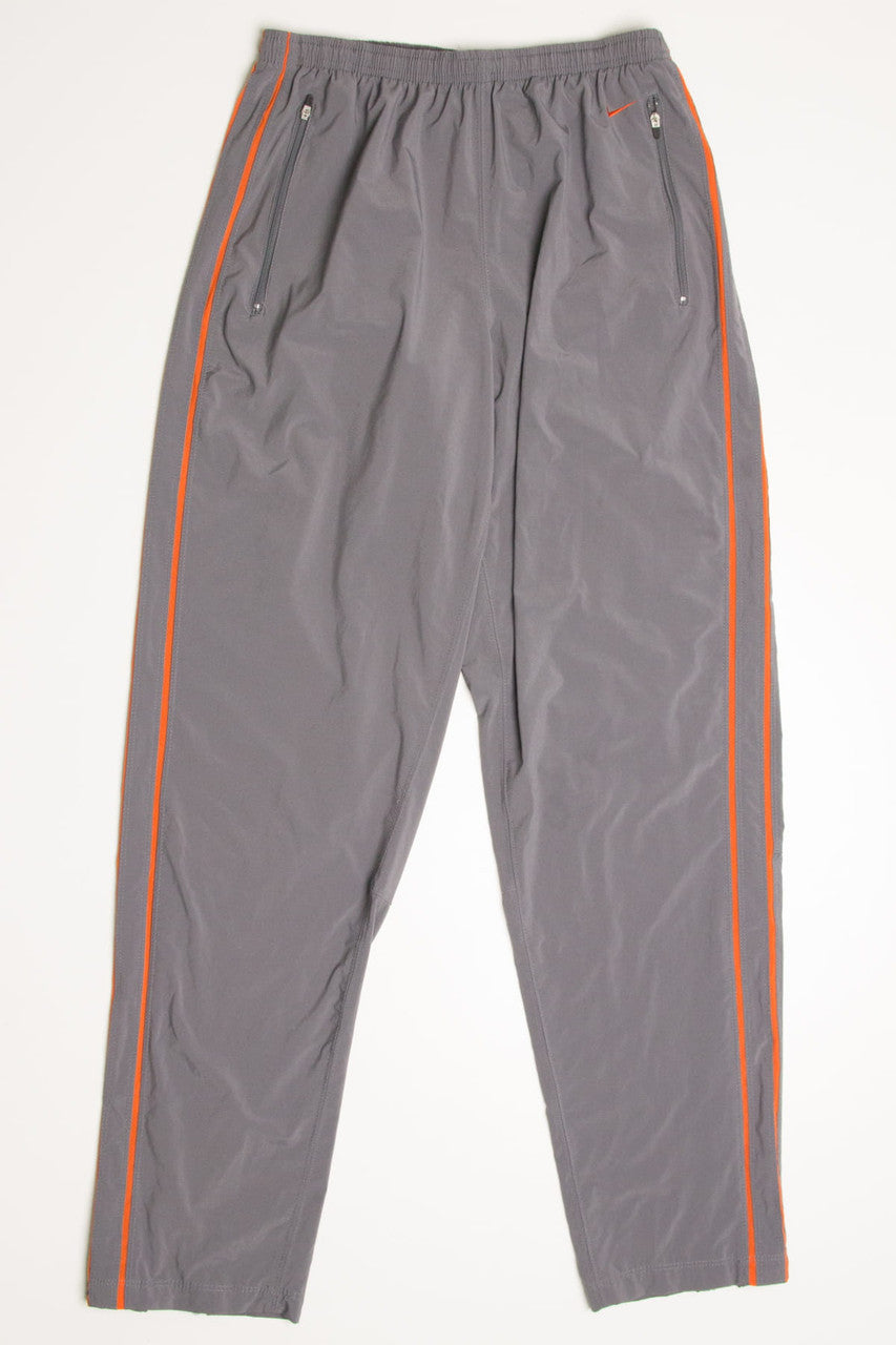 Nike Grey Orange Striped Track Pants M) – Ragstock