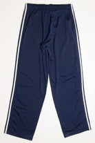 Navy Adidas Striped Track Pants (sz. L)