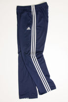 Navy Striped Adidas Track Pants (sz. M)