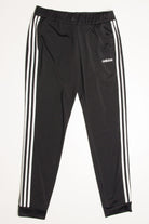 Black 3 Striped Adidas Joggers (sz. M)