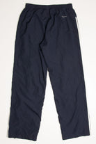 Navy 3 Striped Adidas Track Pants (sz. M)
