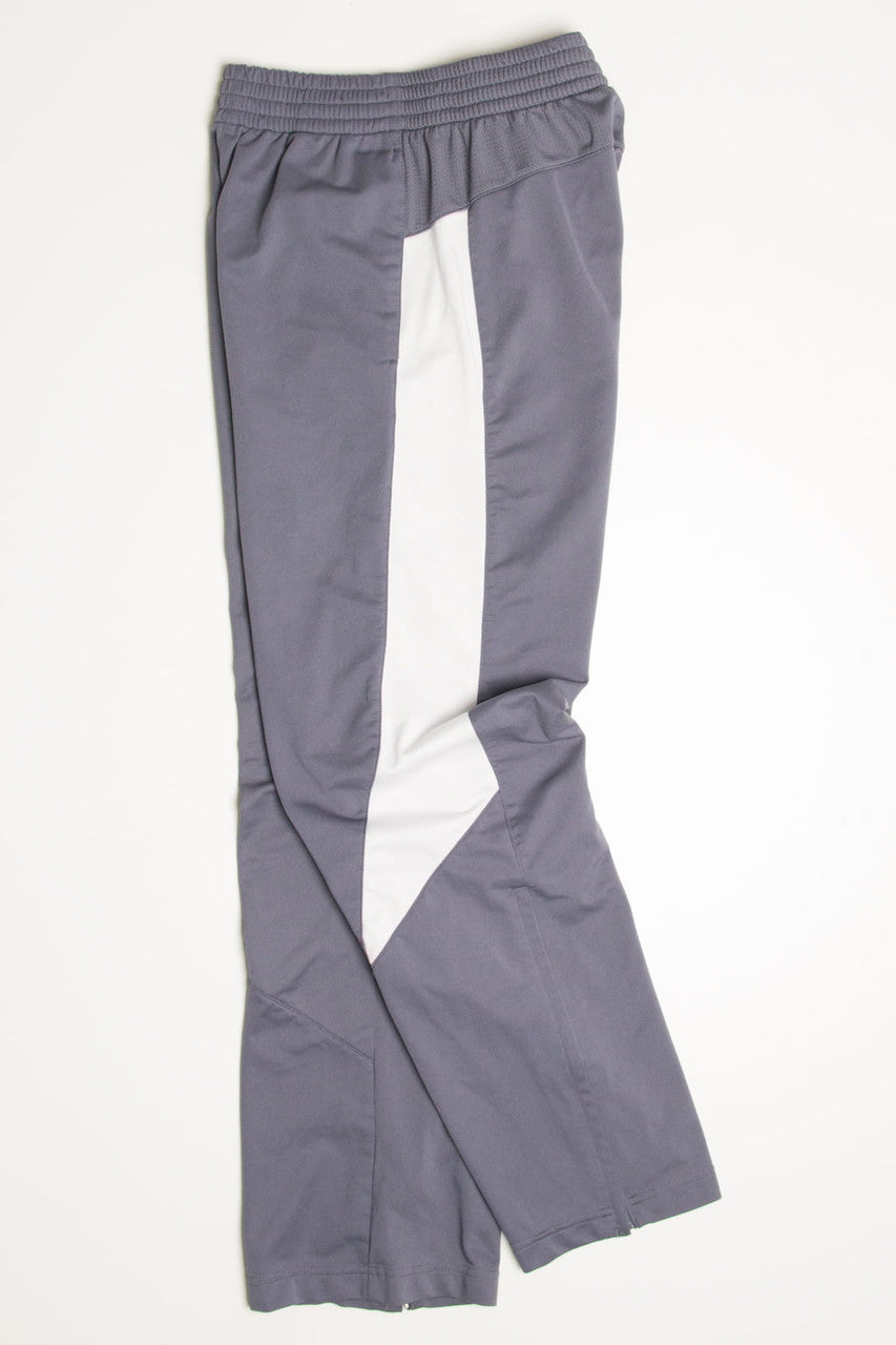 Grey Side Panels Adidas Track Pants (sz. M)