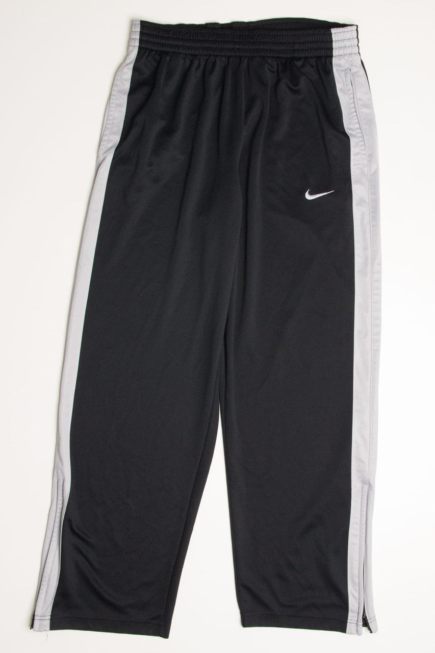 Black & Navy Nike Track Pants (sz. M)
