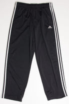 Black Adidas Wide Leg Track Pants (sz. L)