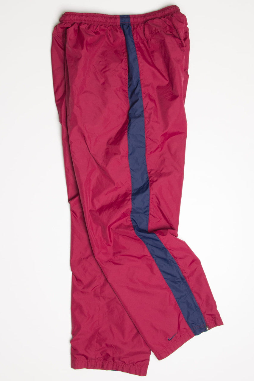 Burgundy Nike Windbreaker Pants (sz. L)