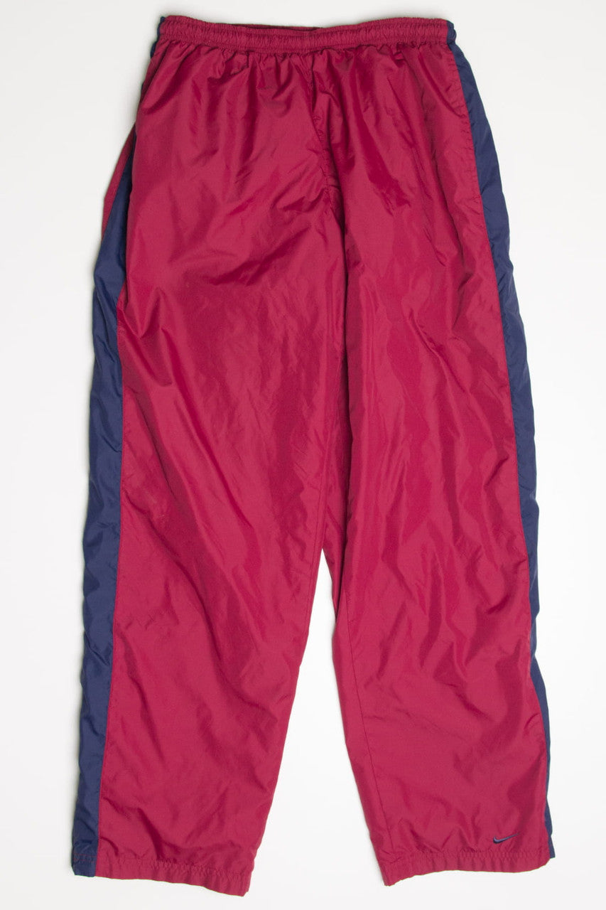 Burgundy Nike Windbreaker Pants (sz. L)