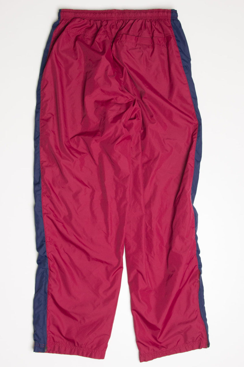 Burgundy Nike Windbreaker Pants (sz. L)