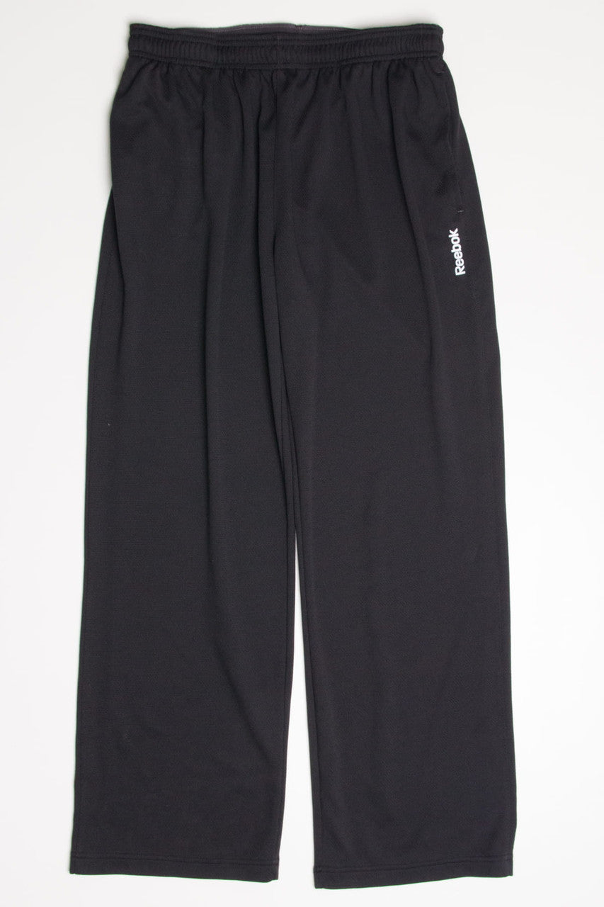 Black Light Weight Reebok Track Pants (sz. L)