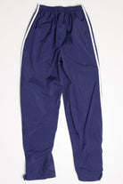 Blue Adidas Nylon Track Pants (sz. M)