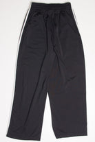 Black Adidas Three Stripe Track Pants (sz. 34")