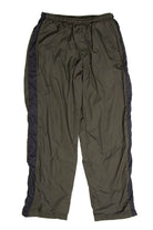 Army Green Nylon Nike Track Pants