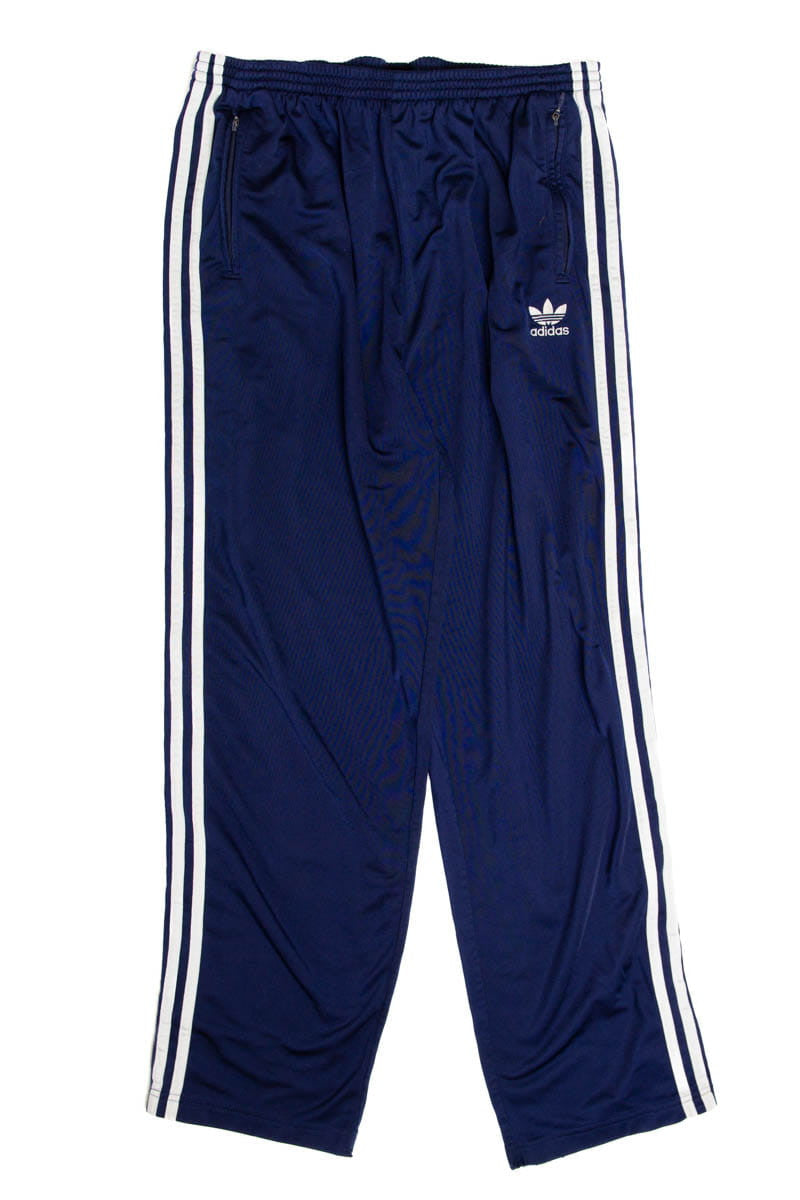 Navy Tearaway Adidas Track Pants
