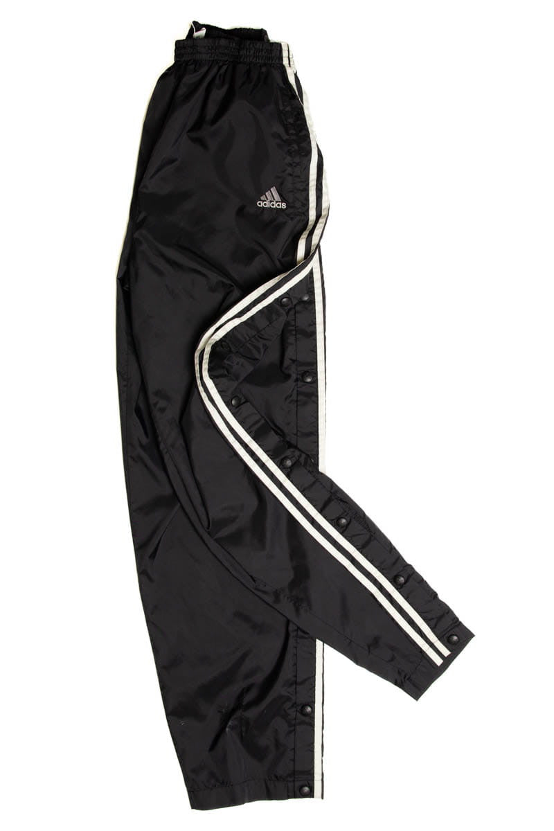 Adidas Black Tearaway Track Pants
