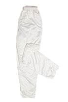 Nike White Satin Track Pants