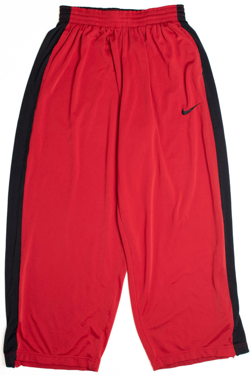 Red Nike Track Pants