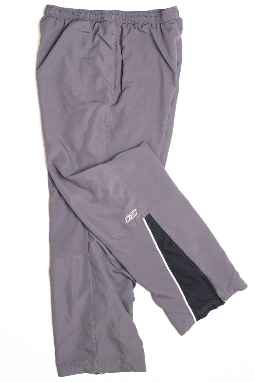 Gray Reebok Track Pants