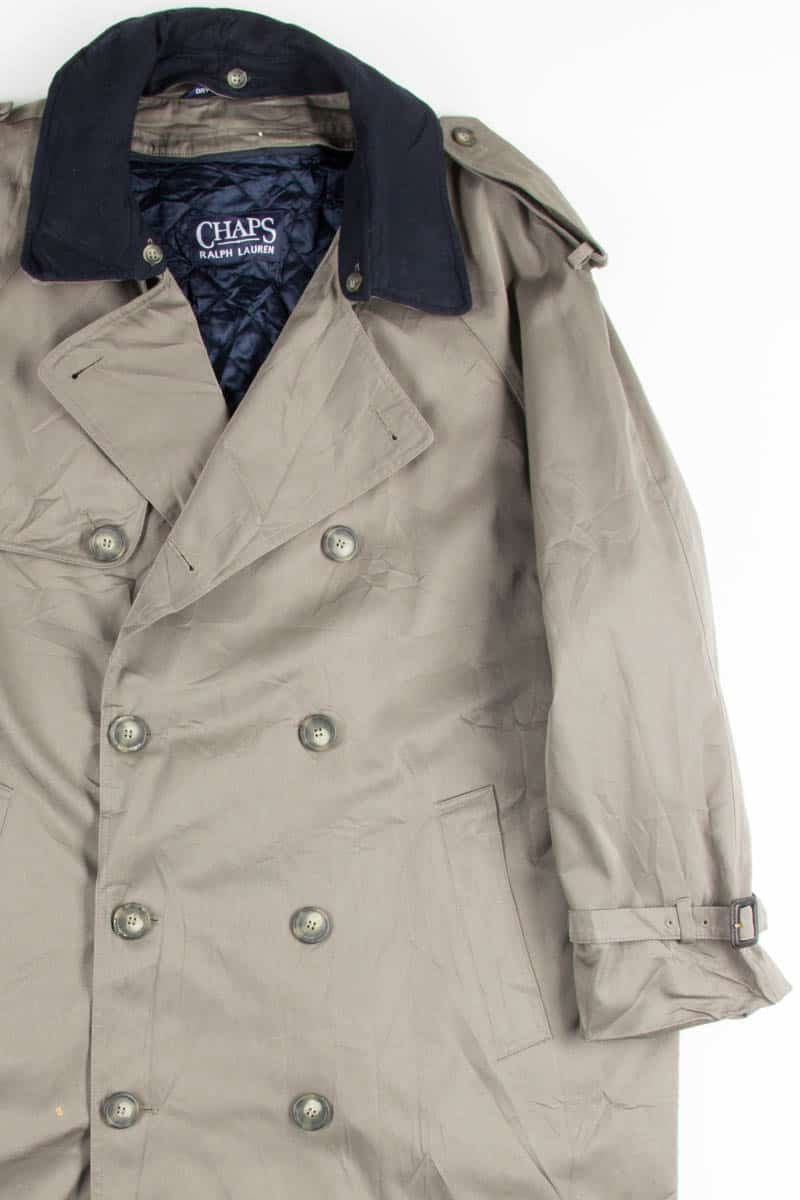 CHAPS RALPH LAUREN　トレンチコート　マキシ丈　vintage Chaps Ralph Lauren Vintage Trench Coat – Ragstock