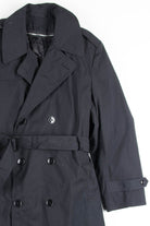 Black Vintage Trench Coat 2