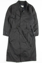 Black Vintage Trench Coat 3